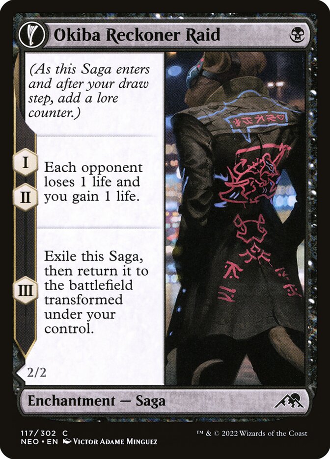 Okiba Reckoner Raid (DFC) (NEO) 117 - WZRD TCG