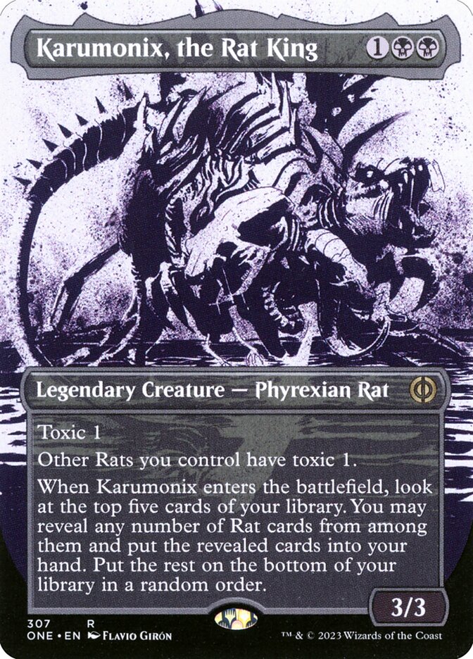 Karumonix, the Rat King (Phyrexia: All Will Be One) [#307]