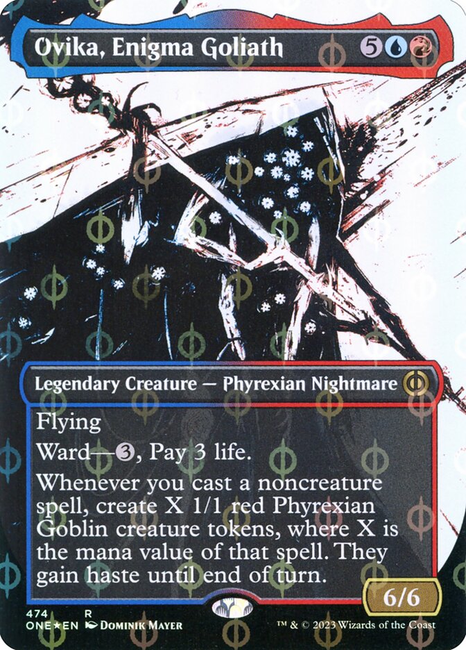 Ovika, Enigma Goliath (Phyrexia: All Will Be One) [#474]