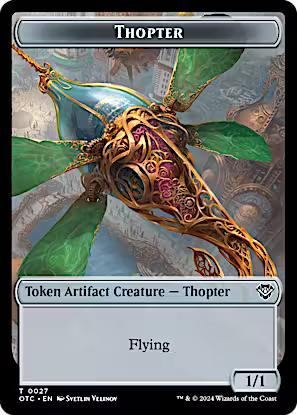 Construct // Thopter Token (TCMM) 74 - WZRD TCG
