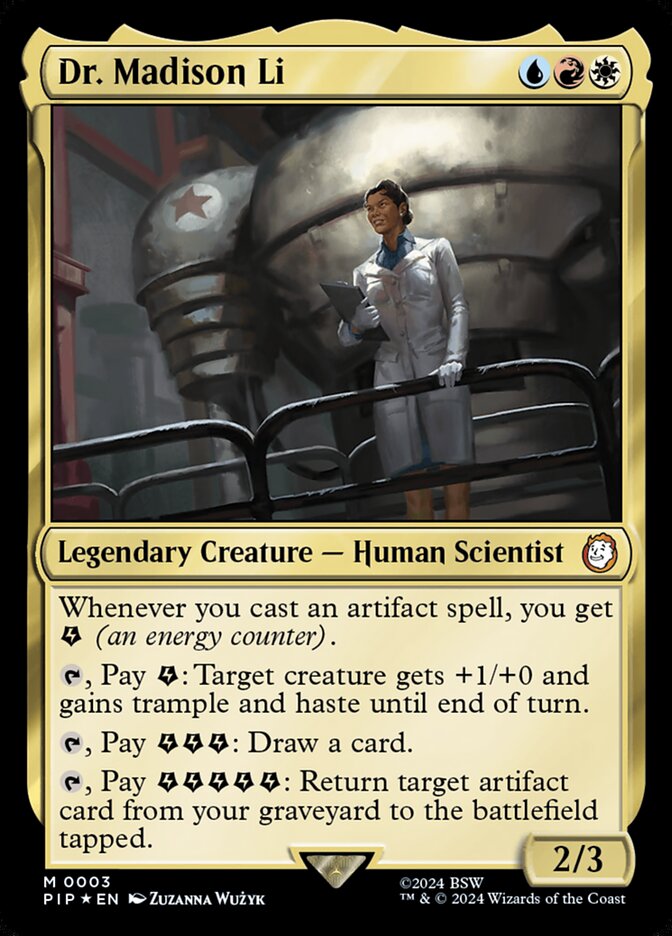 WZRD Decks - Dr. Madison Li