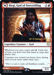 Birgi, God of Storytelling // Harnfel, Horn of Bounty (PKHM) 123s - WZRD TCG