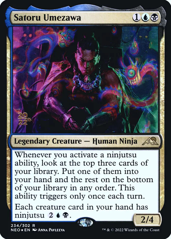 Satoru Umezawa (Kamigawa: Neon Dynasty Promos) [#234p]