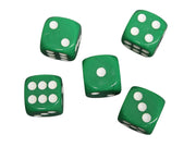 Magic Dice - D6 dice - Green