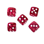 Magic Dice - D6 Jelly dice - Pink
