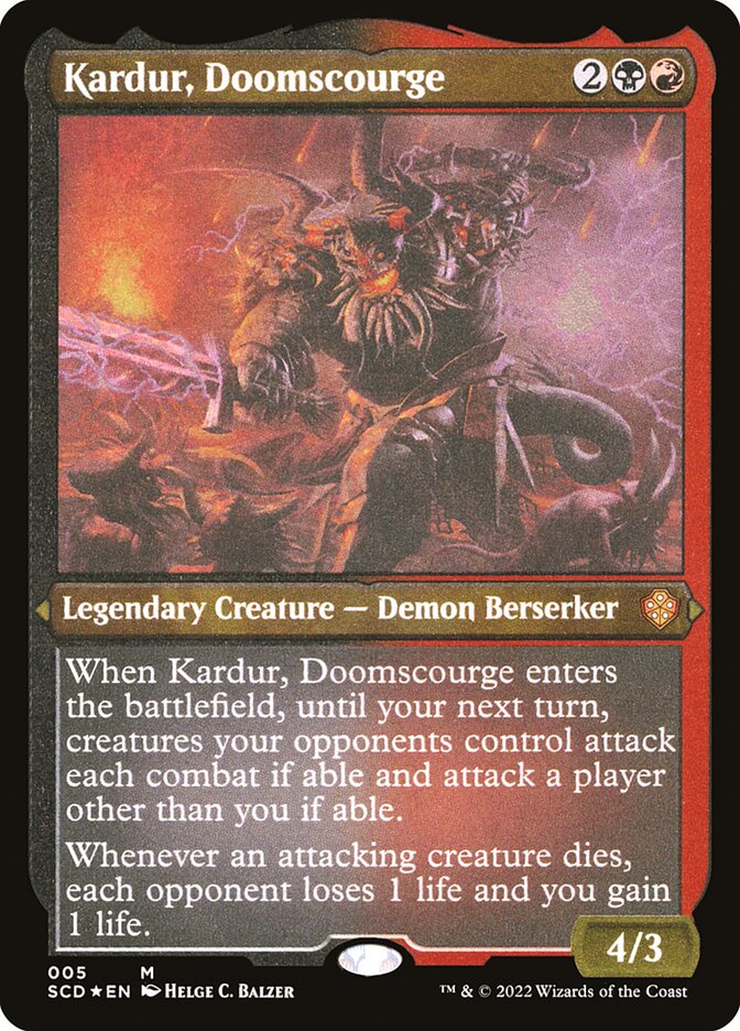 WZRD Decks - Kardur, Doomscourge