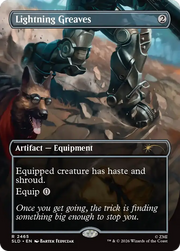 Lightning Greaves (SLD) 2465