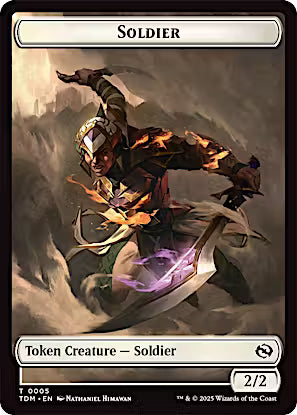 Soldier // Soldier Token (TTDM) 4 - WZRD TCG