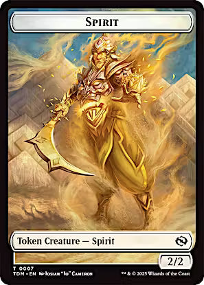 Spirit Token // Spirit (TTDM) 6 - WZRD TCG