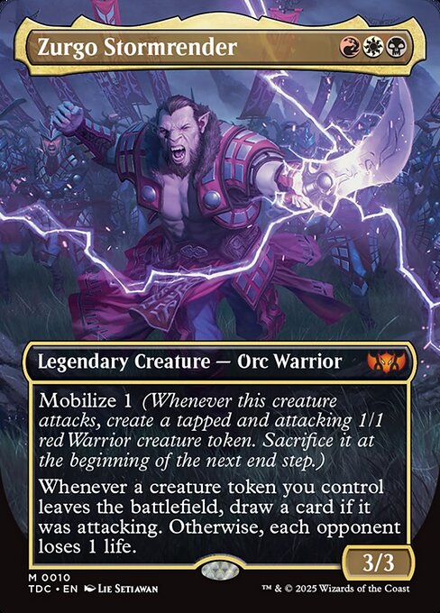 WZRD Decks - Zurgo, Stormrender