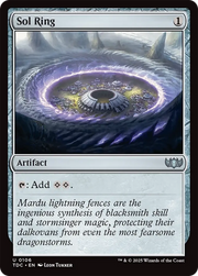 Sol Ring (Tarkir Dragonstorm Commander) [#106]
