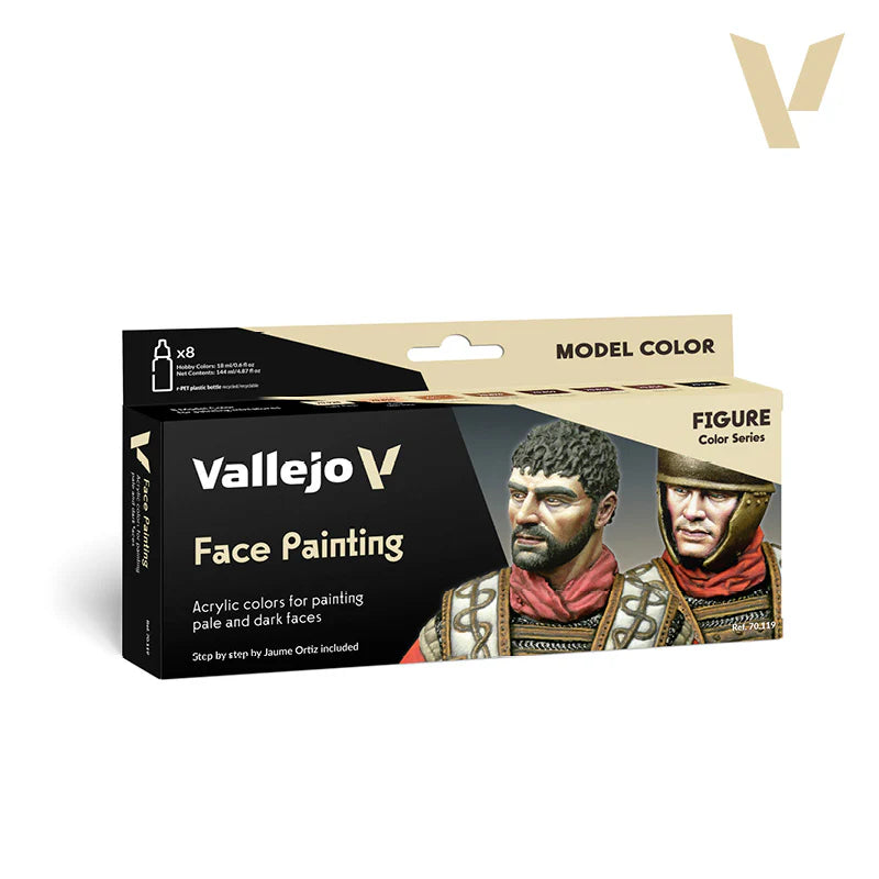 70.119 - Face Painting set - Vallejo Model Color