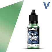77.114 - Dusken Green  - Vallejo True Metallic Metal (18ml) - Light