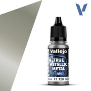 77.120 - Obsidian Black - Vallejo True Metallic Metal (18ml) - Light