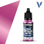 77.167 - Crimson Magenta - Vallejo True Metallic Metal (18ml) - Airbrush