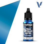 77.171 - Sapphire Blue - Vallejo True Metallic Metal (18ml) - Airbrush