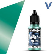 77.173 - Beetle Green  - Vallejo True Metallic Metal (18ml) - Airbrush