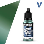 77.174 - Dusken Green   - Vallejo True Metallic Metal (18ml) - Airbrush