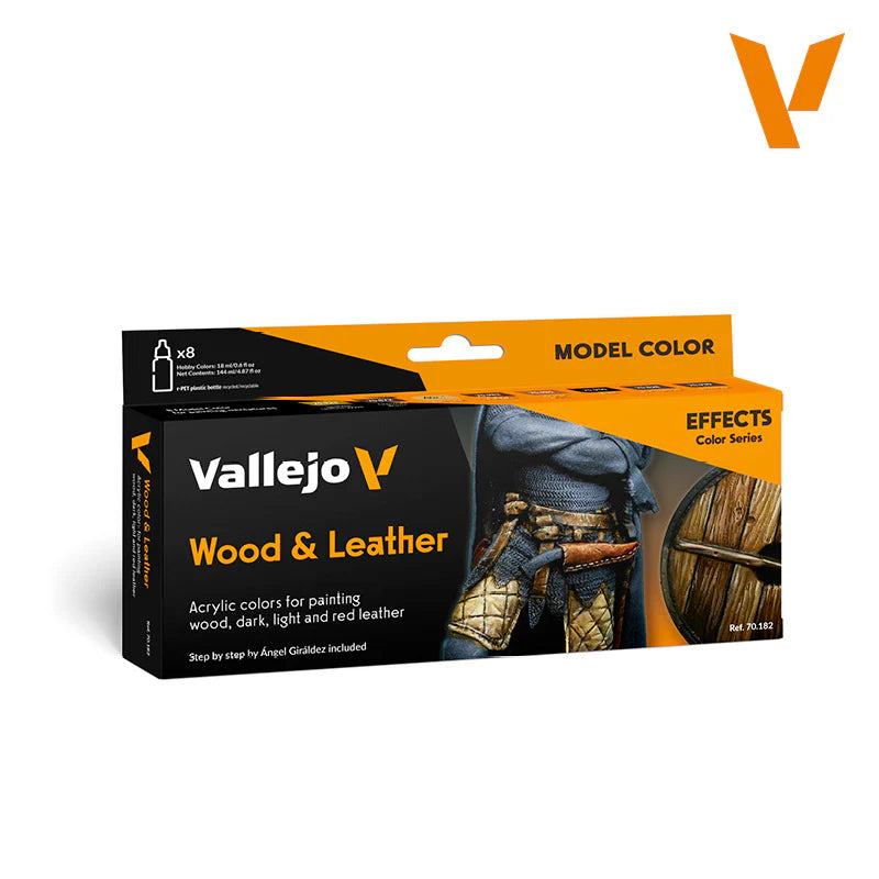 70.182 - Wood & Leather set - Vallejo Model Color