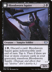 Bloodsworn Squire // Bloodsworn Knight (DFC) (VOW) 97 - WZRD TCG