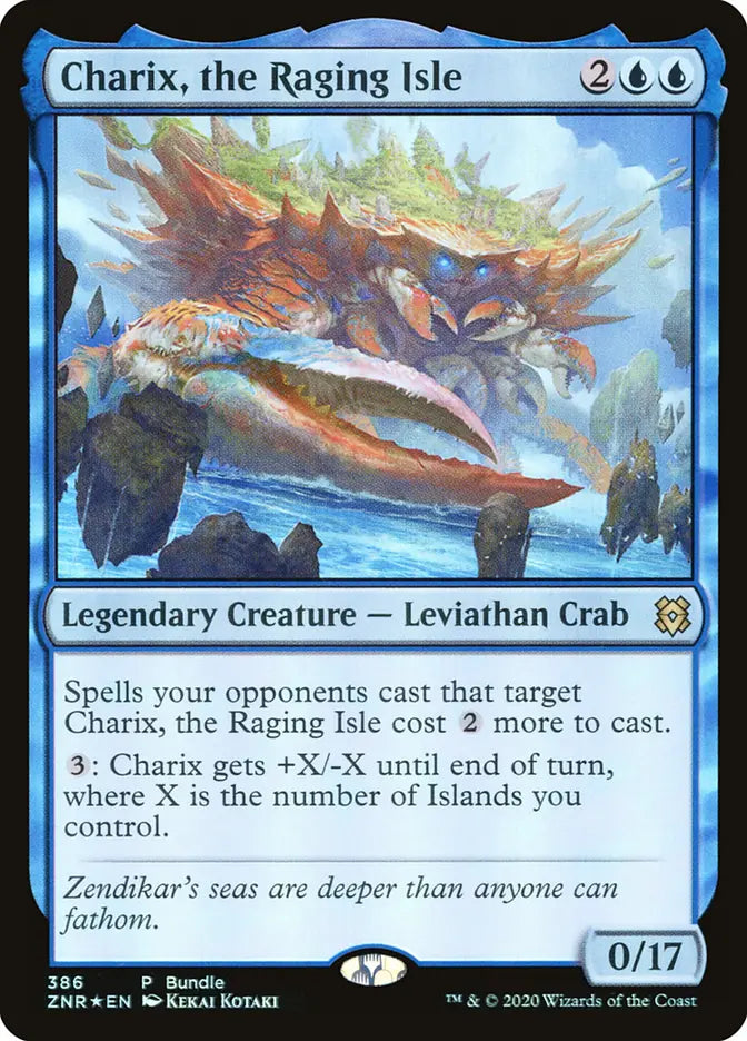 WZRD Decks - Charix, the Raging Isle