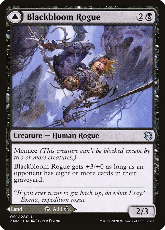 Blackbloom Rogue (DFC) (ZNR) 91 - WZRD TCG